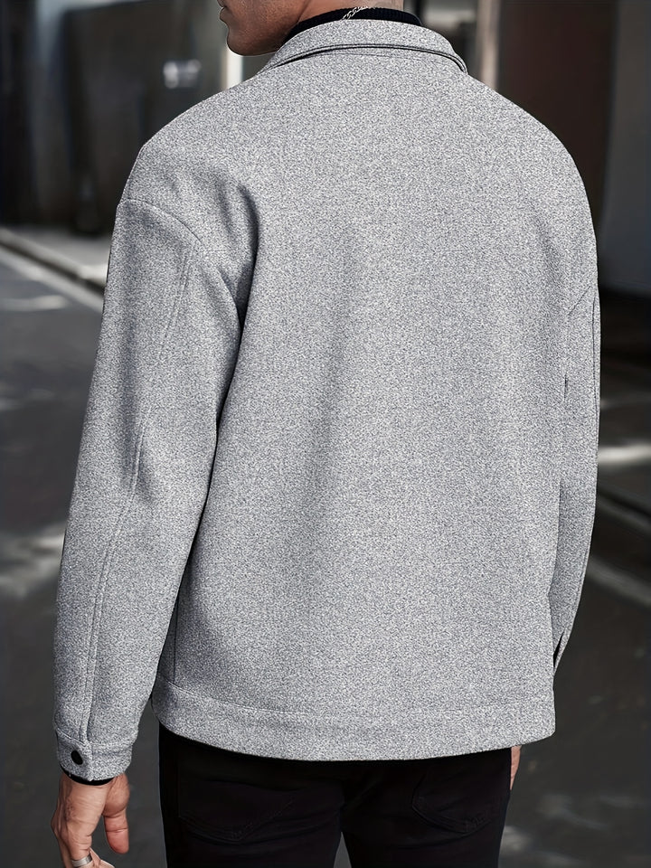 Roderick | Modern Snap-Button Jacket