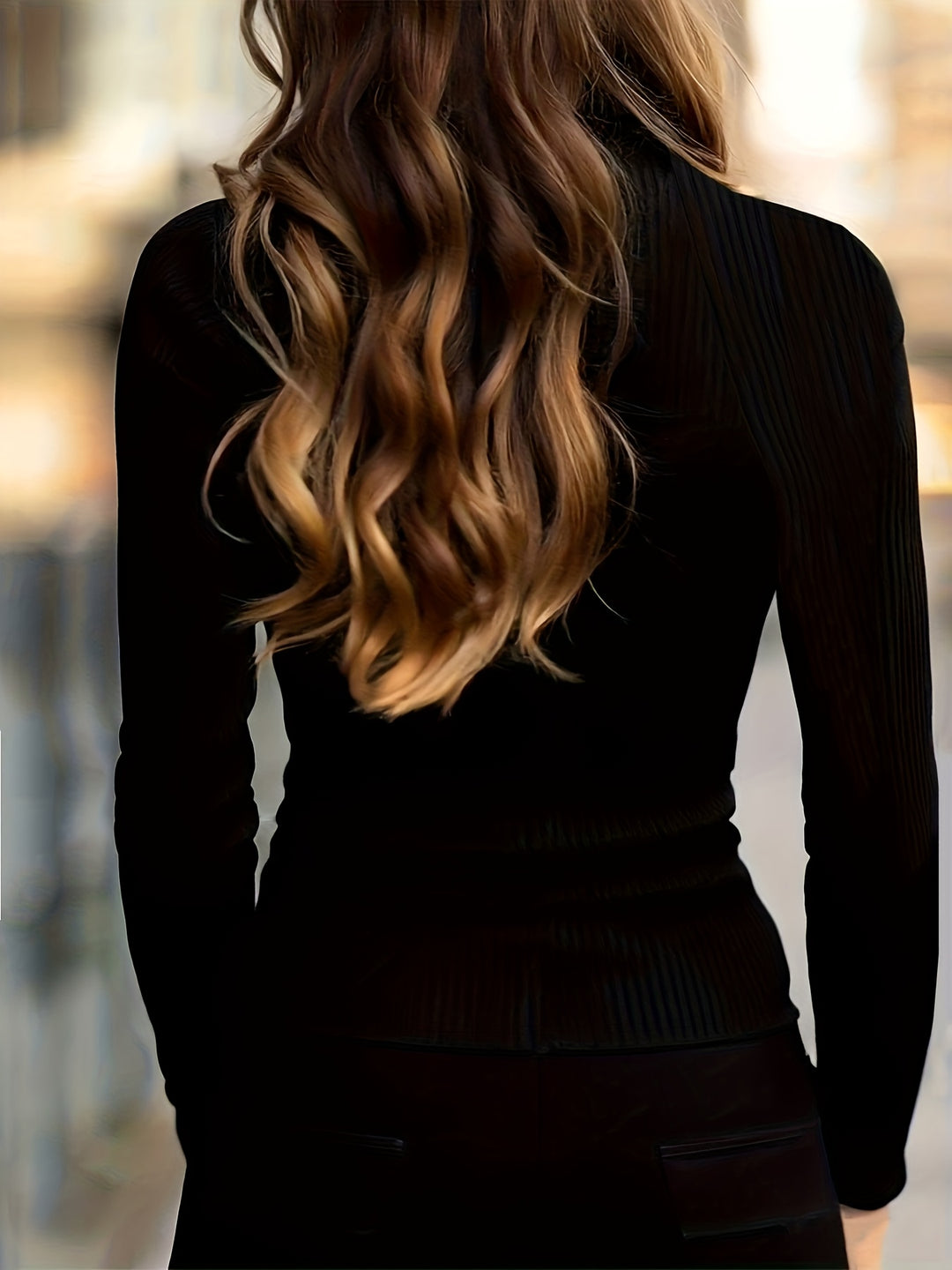 Simone | Sleek High-Neck Zip Top