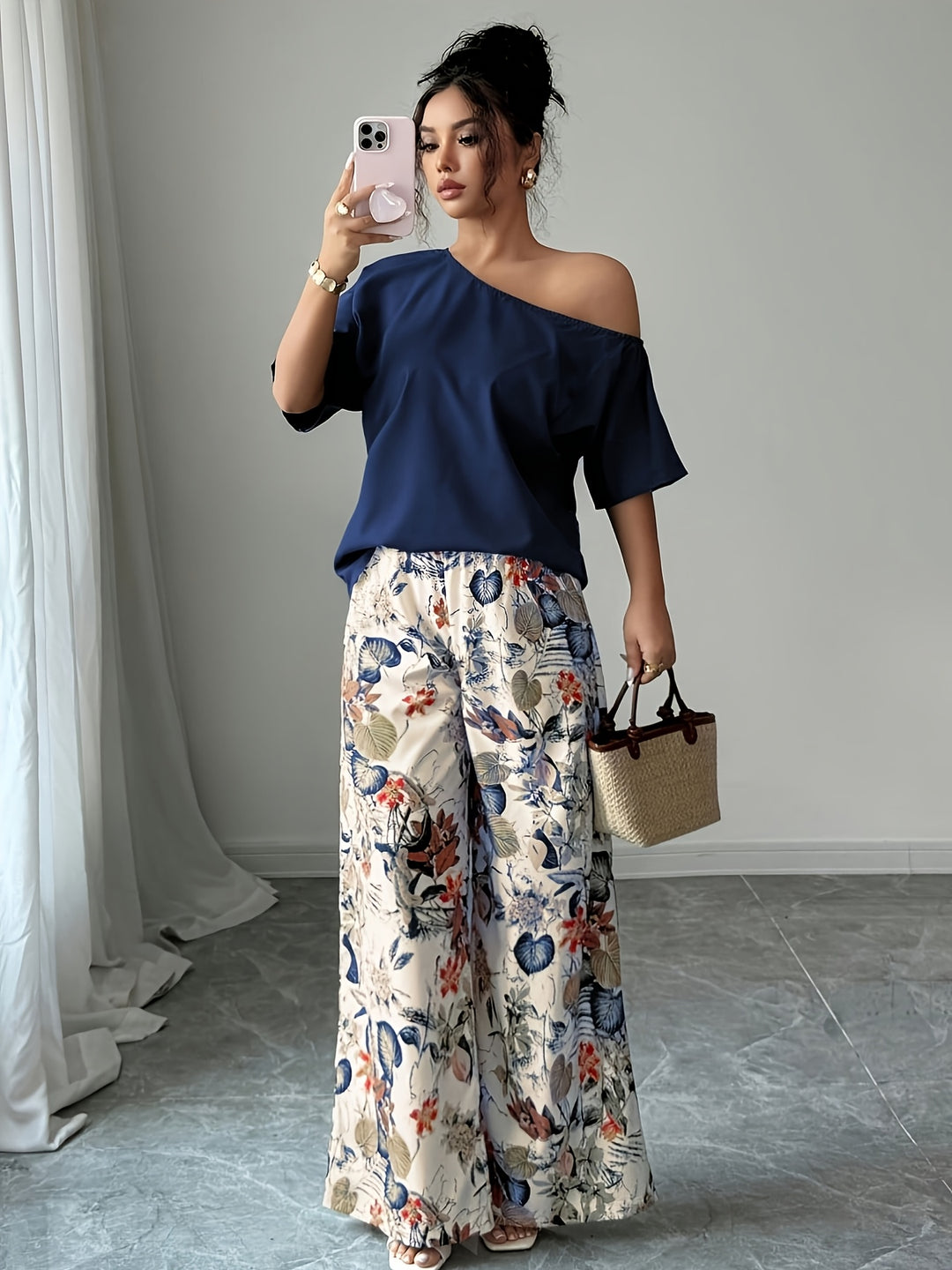Bernice | Off-Shoulder Two-Piece Set