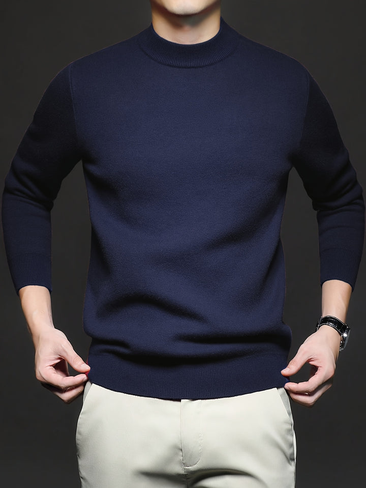 Tobias | Refined High-Neck Sweater