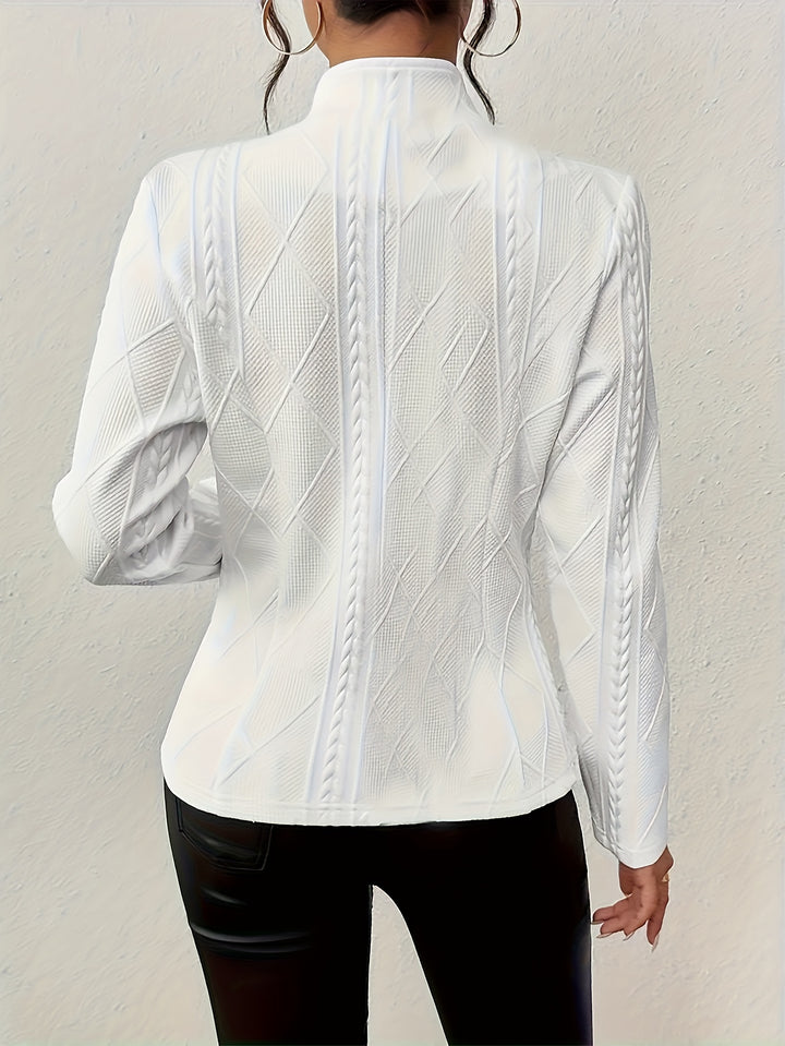 Delilah | Textured Waist-Defining Jacket
