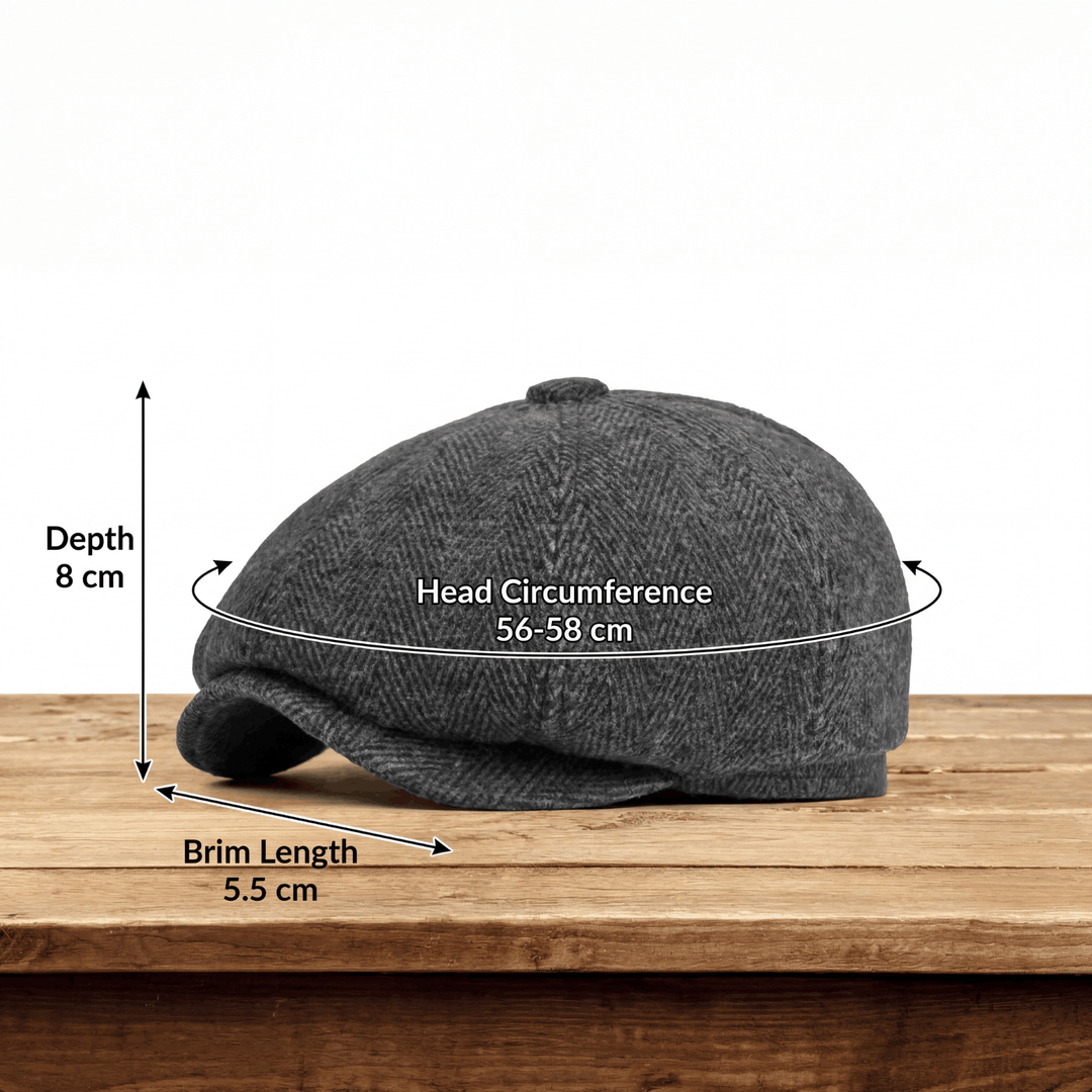 Charles | Classic Everyday Blend Flat Cap