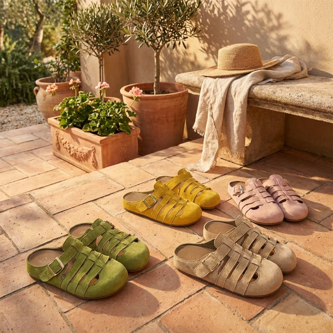 Tracey | Casual Comfort Slip-On Mule Sandals