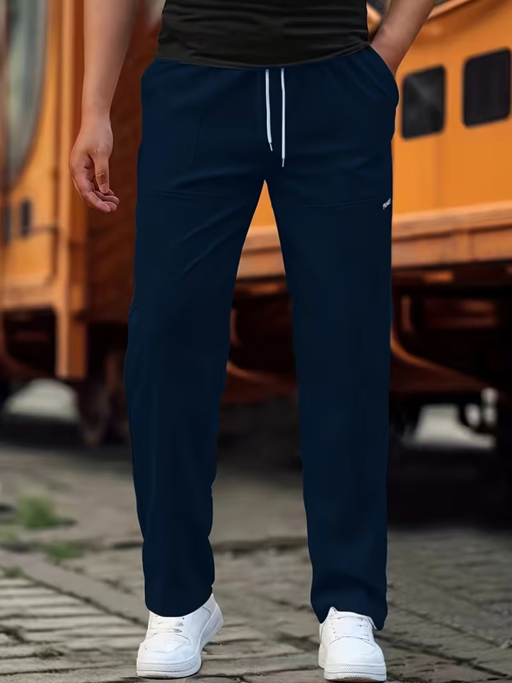 Orlando | Casual Lightweight Straight-Leg Pants
