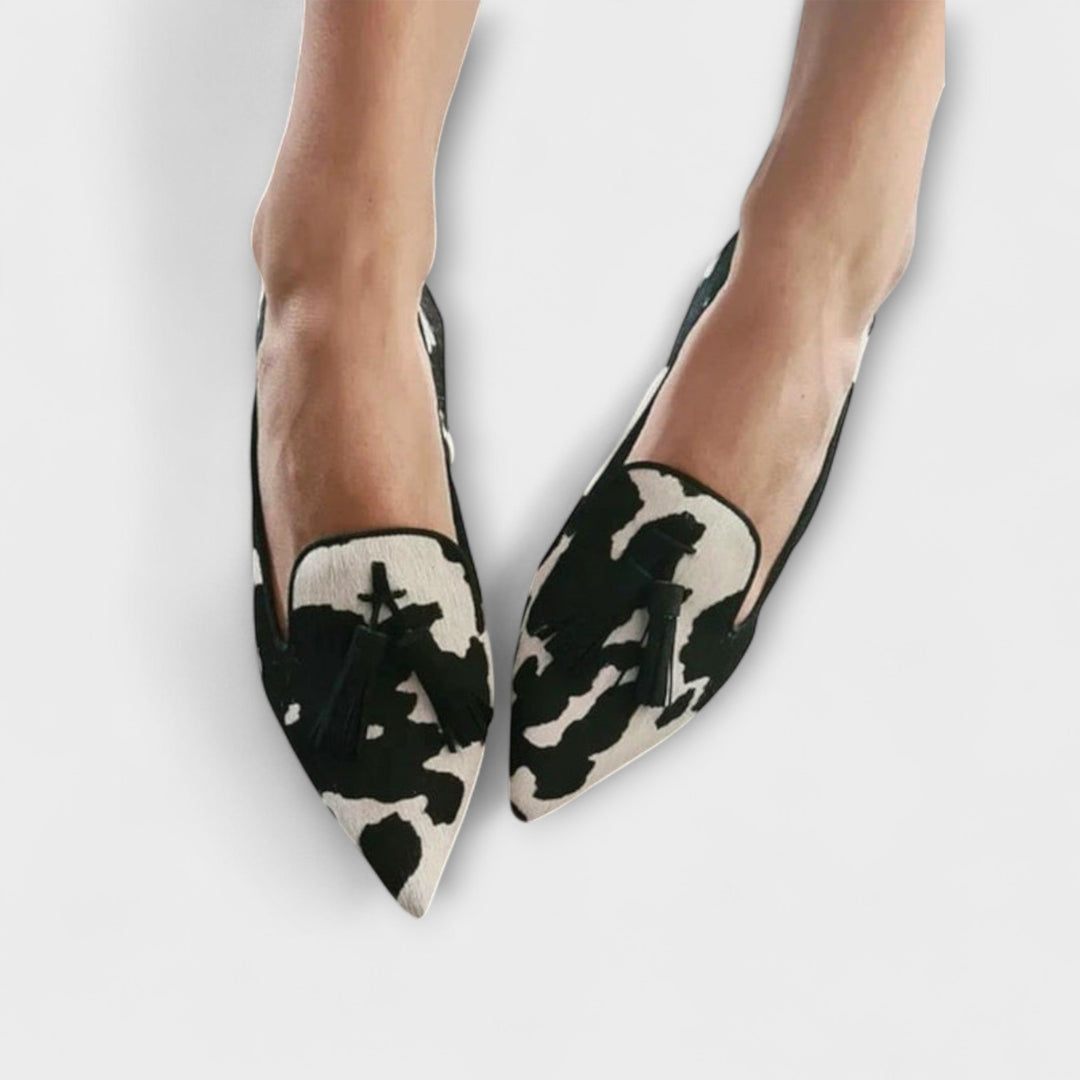 Julia | Elegant Slip-On Tassel Loafers