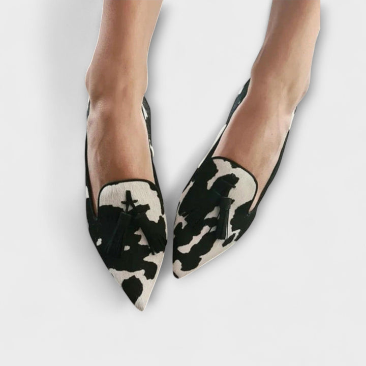Julia | Elegant Slip-On Tassel Loafers
