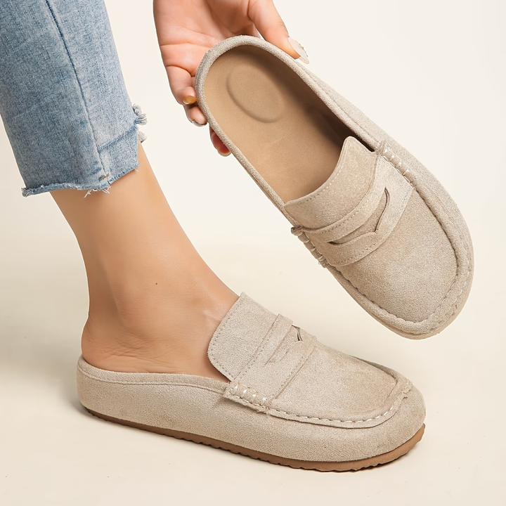Rhianna | Stylish Soft Suede Loafers