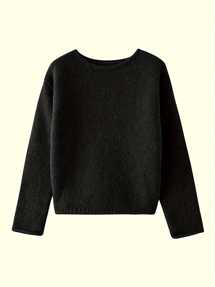 Prudence | Relaxed Crew Neck Sweater