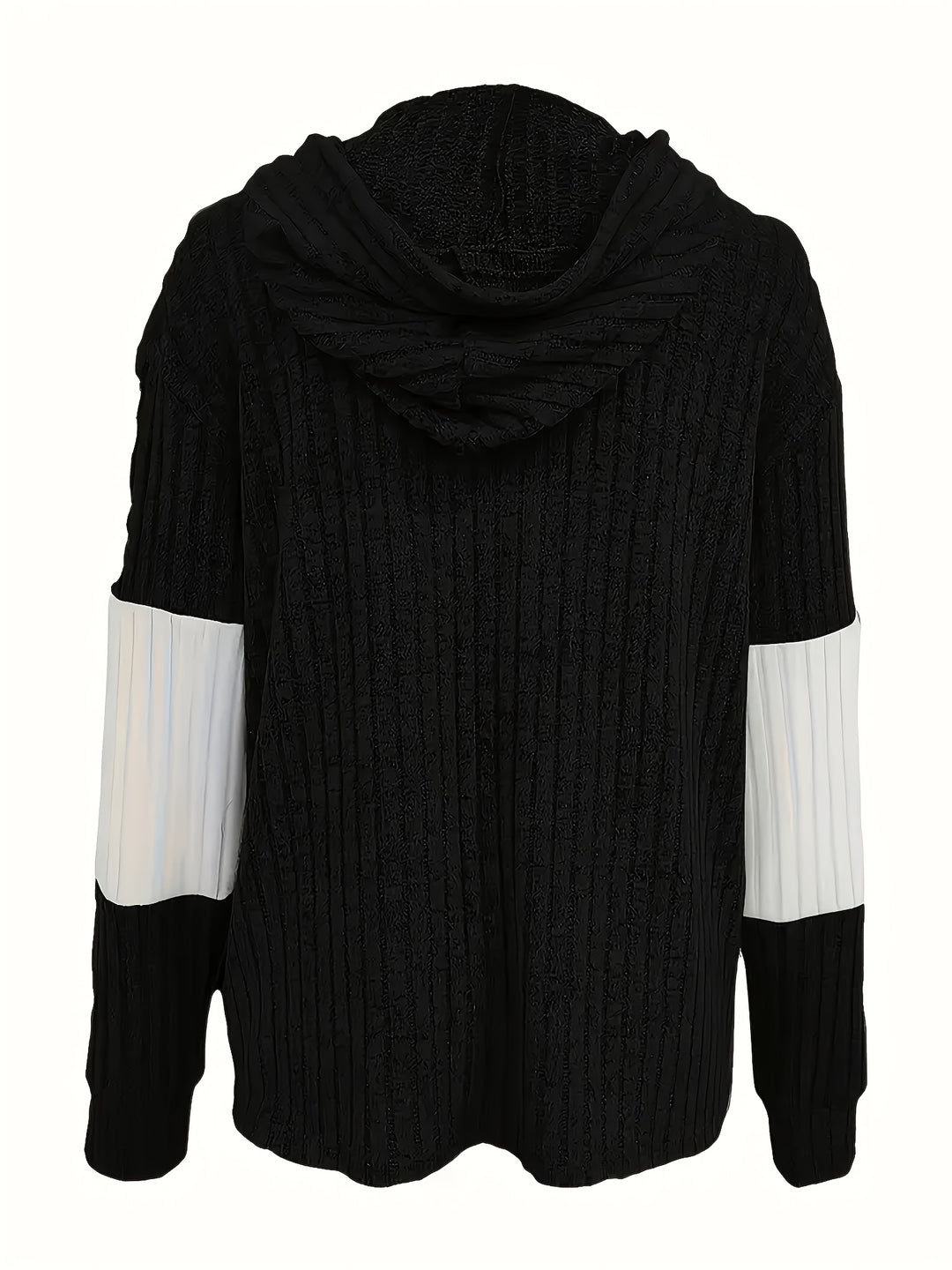 Tamara | Textured Hooded Zip Jacket
