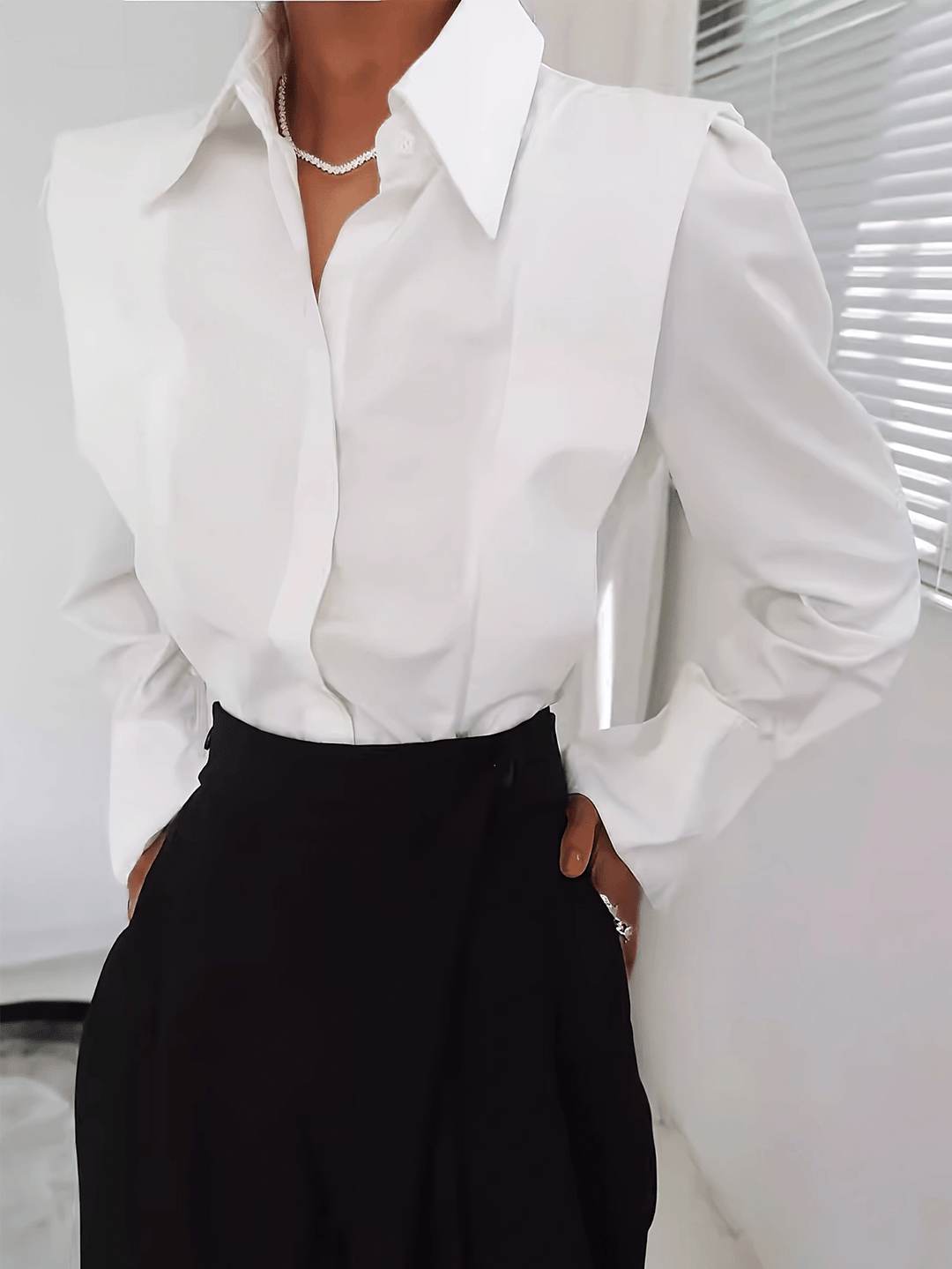 Lorna | Refined Button-Up Shirt