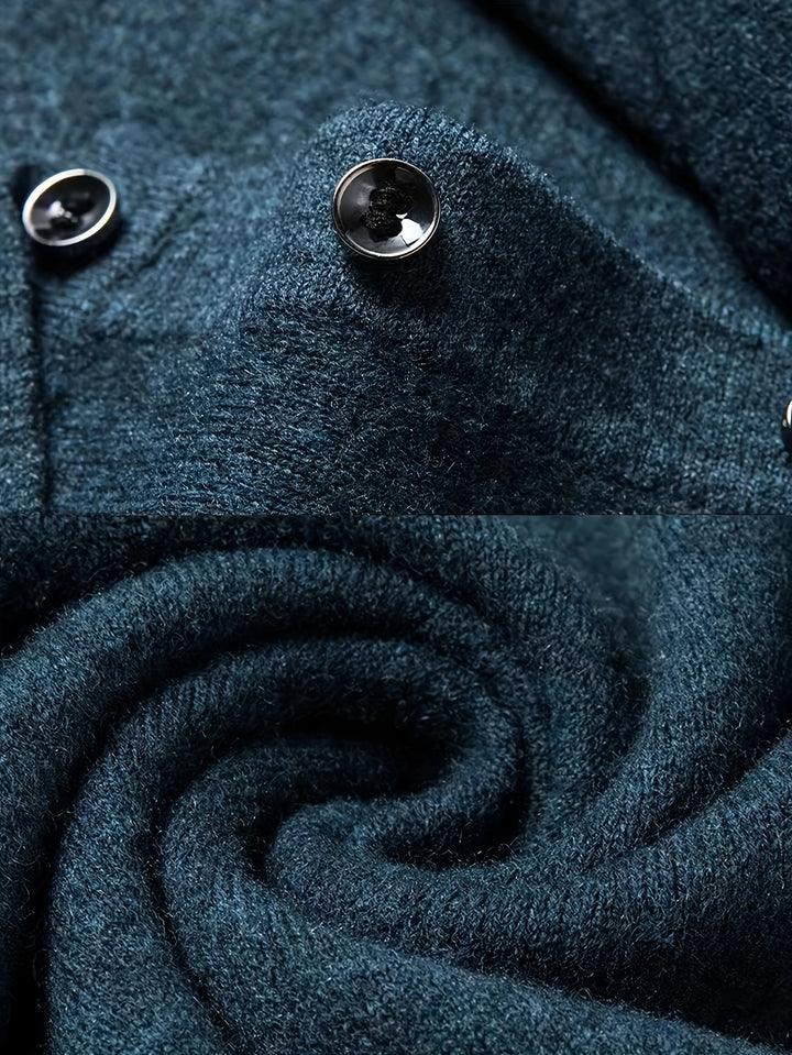 Frederick | Refined Collared Polo Jumper