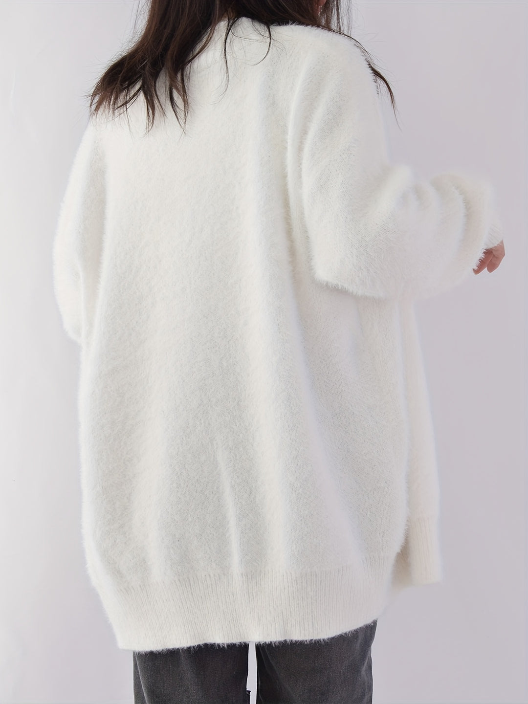 Elowen | Soft V-Neck Cardigan