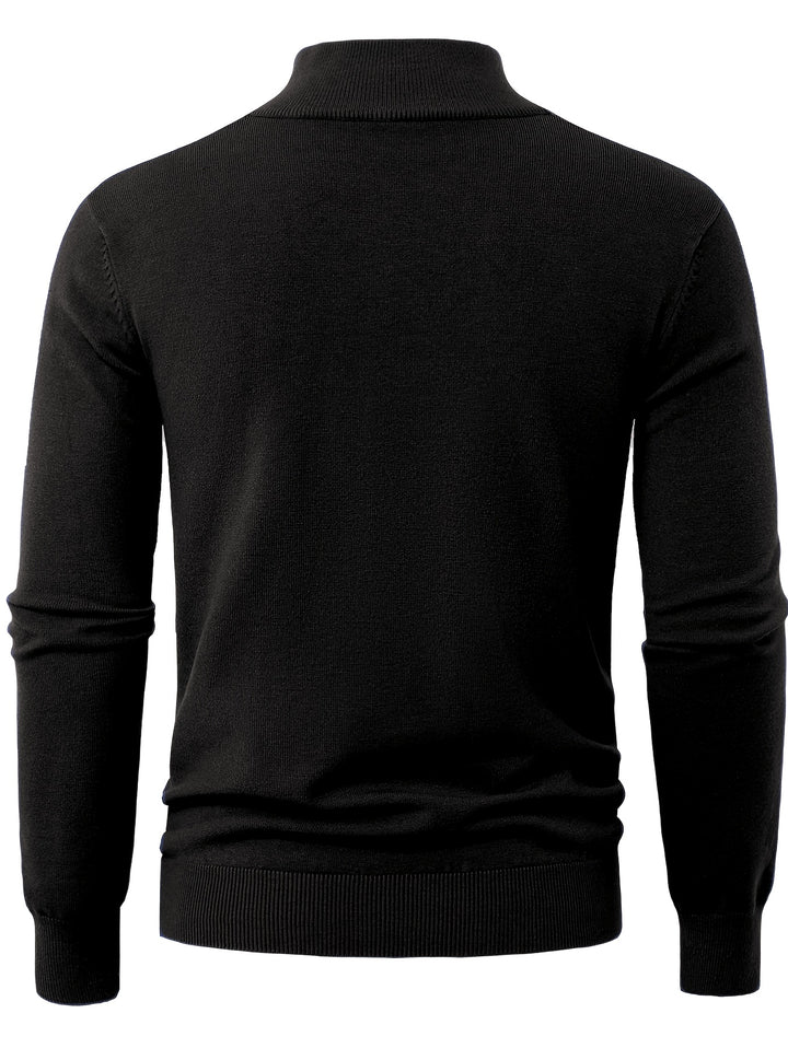 Tobias | Refined High-Neck Sweater