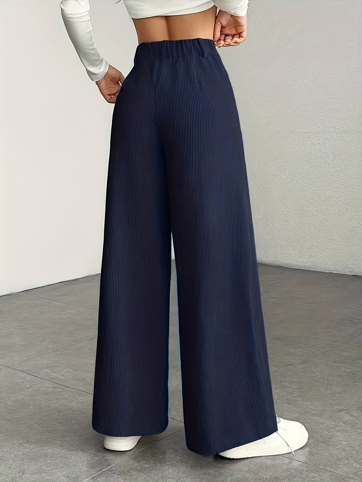 Nora | High-Waisted Wide-Leg Trousers