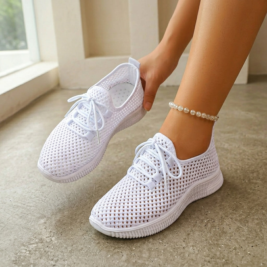Vanessa | Breathable Woven Sneakers