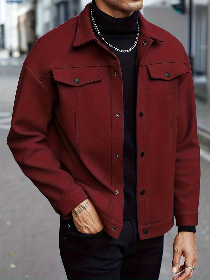 Roderick | Modern Snap-Button Jacket
