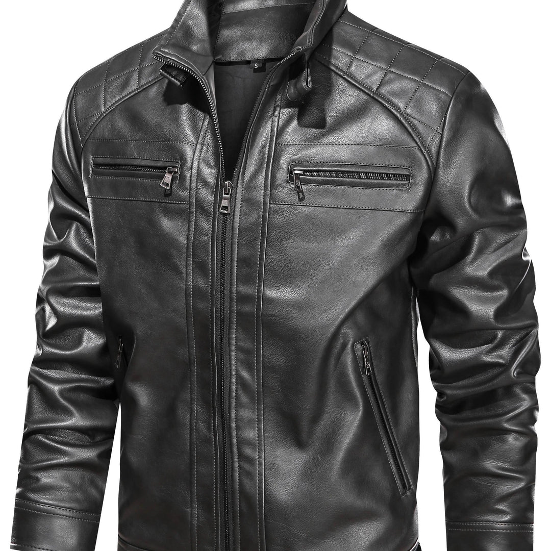 Rafael | Zip-Up Biker Jacket