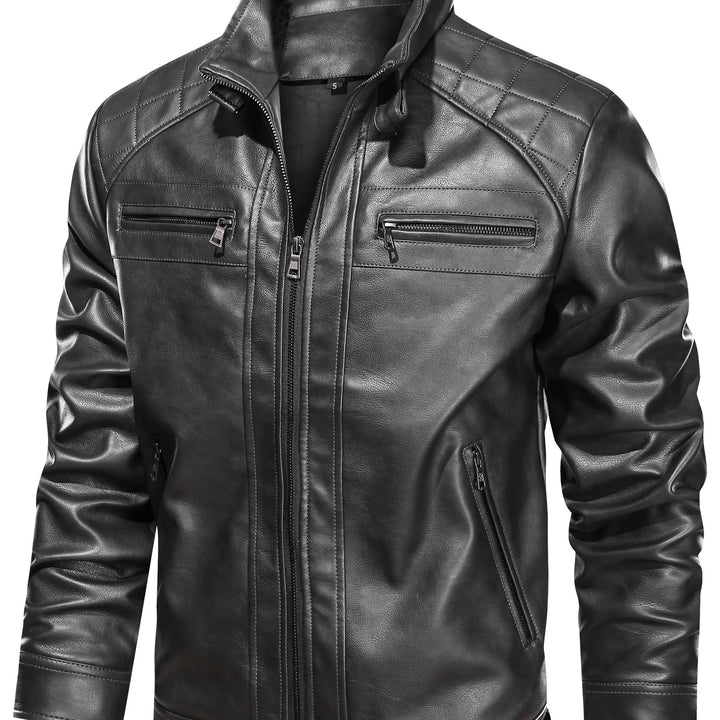 Rafael | Zip-Up Biker Jacket
