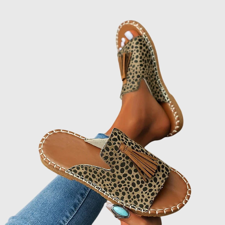 Claire | Stylish Tassels Orthopedic Sandals