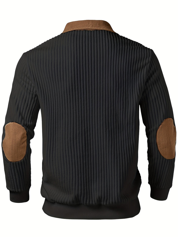 Barrett | Refined Zip-Neck Pullover