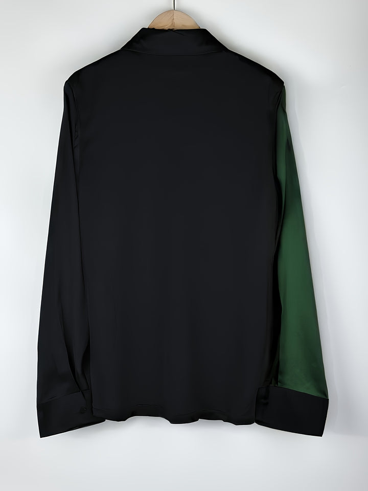 Lydia | Refined Colour-Block Shirt
