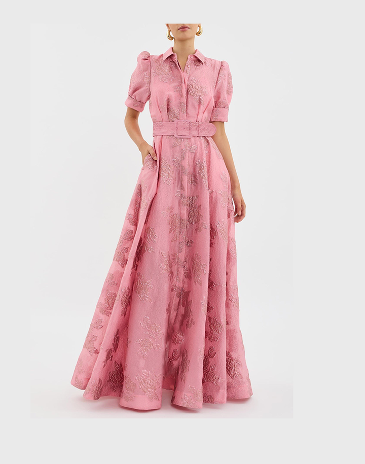Aimee | Elegant Puffed Sleeves Dress