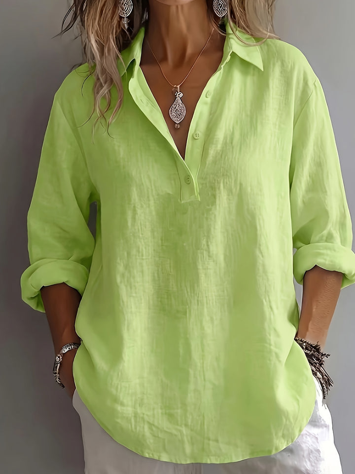 Naomi | Relaxed Collared Shirt