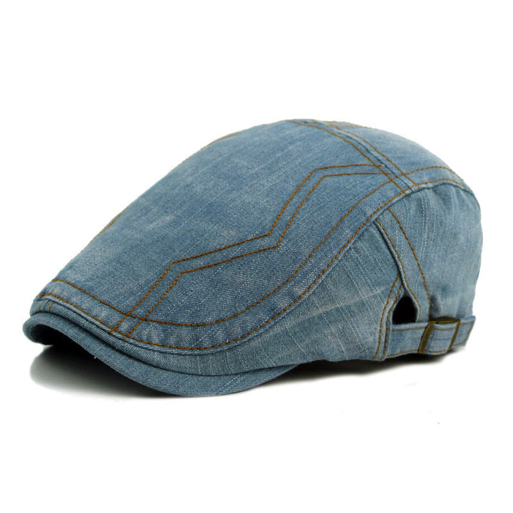 Leo | Classic Stitch Flat Cap