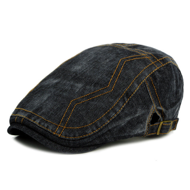 Leo | Classic Stitch Flat Cap