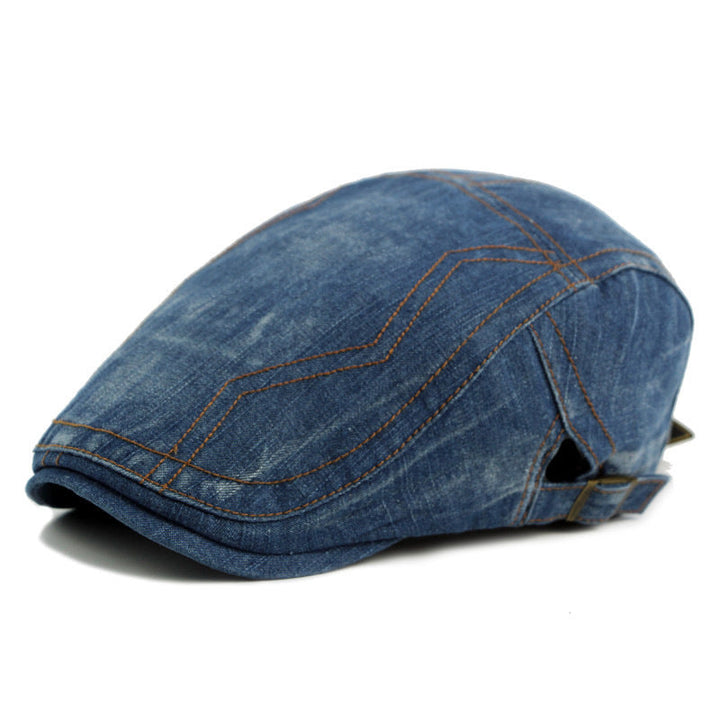 Leo | Classic Stitch Flat Cap