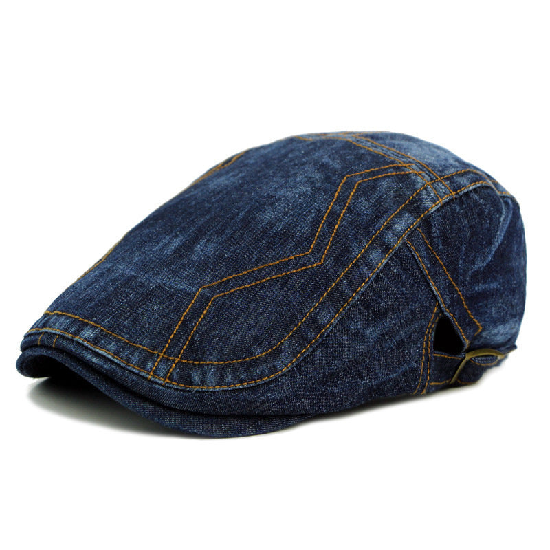 Leo | Classic Stitch Flat Cap