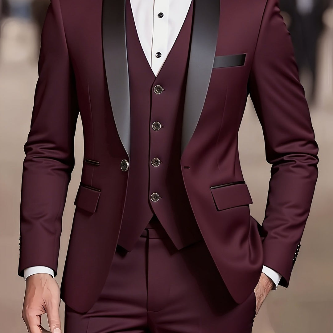 Nathaniel | Tailored Three-Piece Suit