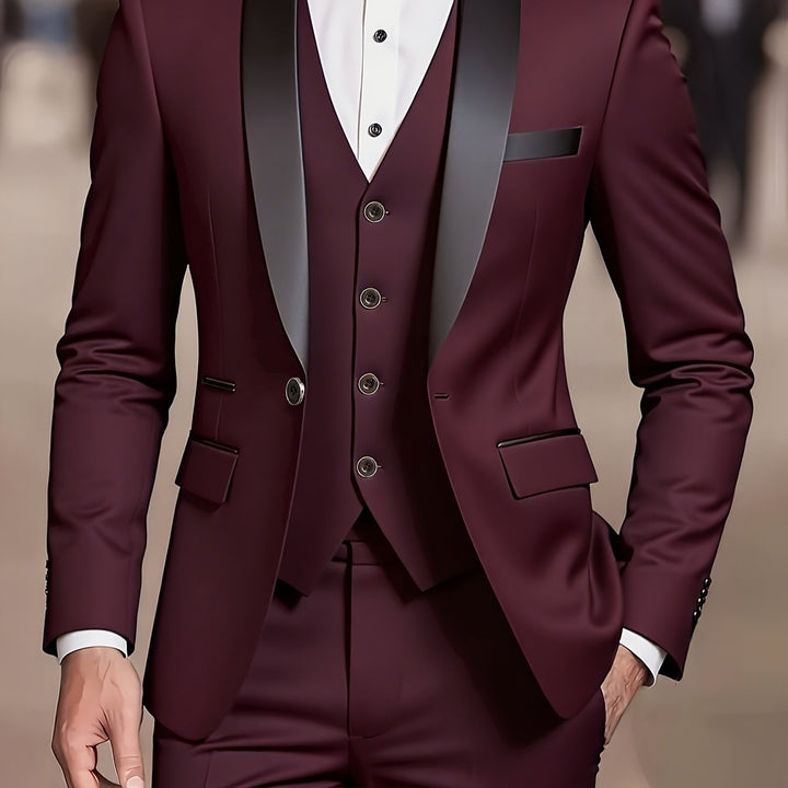 Nathaniel | Tailored Three-Piece Suit