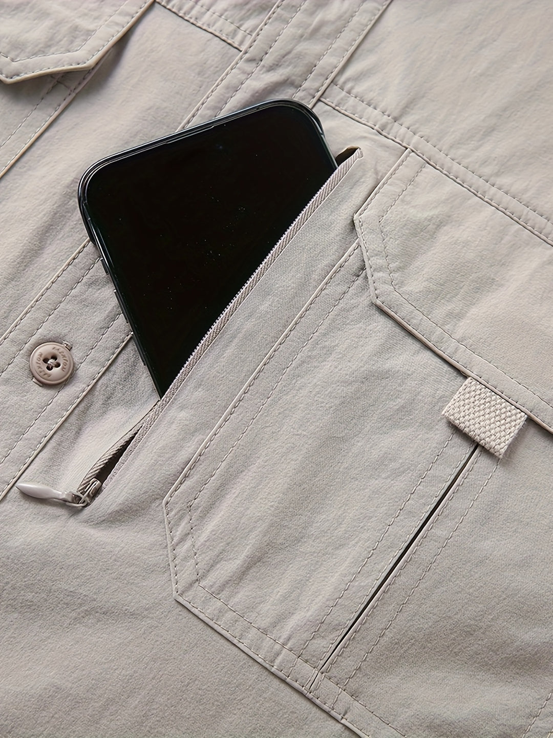 Hollis | Utility Long-Sleeve Cargo Shirt