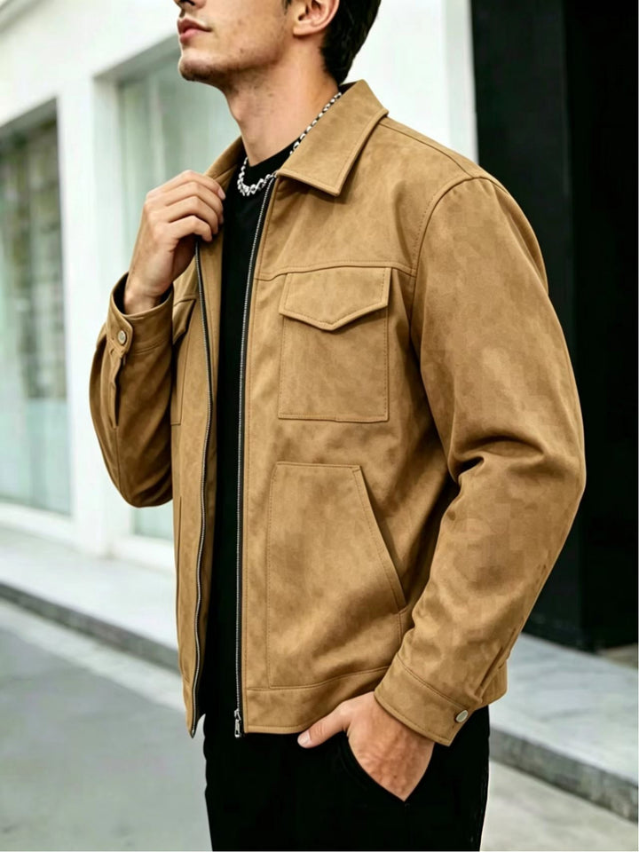 Alaric | Collared Utility Jacket