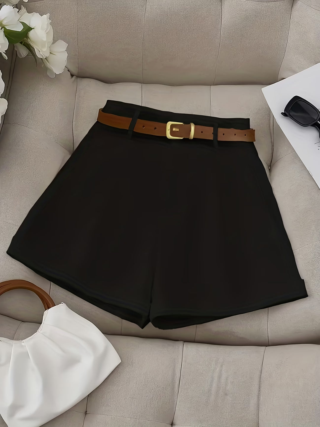 Celina | Classic Belted Everyday Short