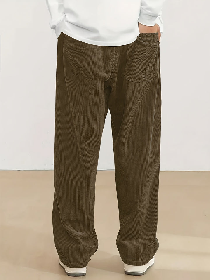 Grant | Relaxed Straight-Leg Trousers