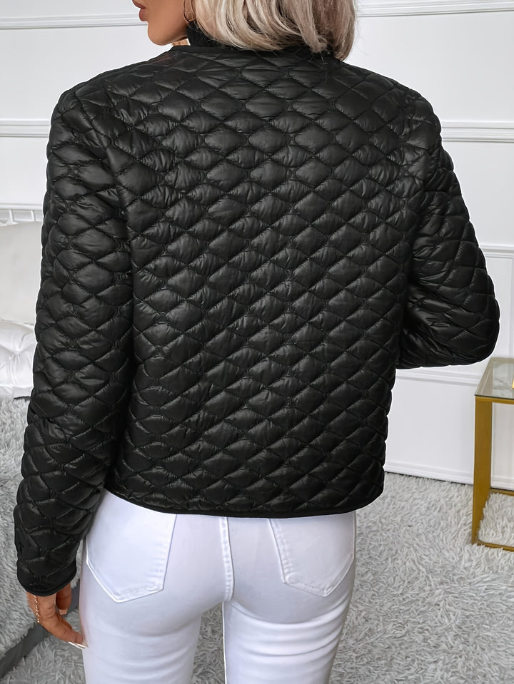 Sylvia | Diamond-Quilted Jacket