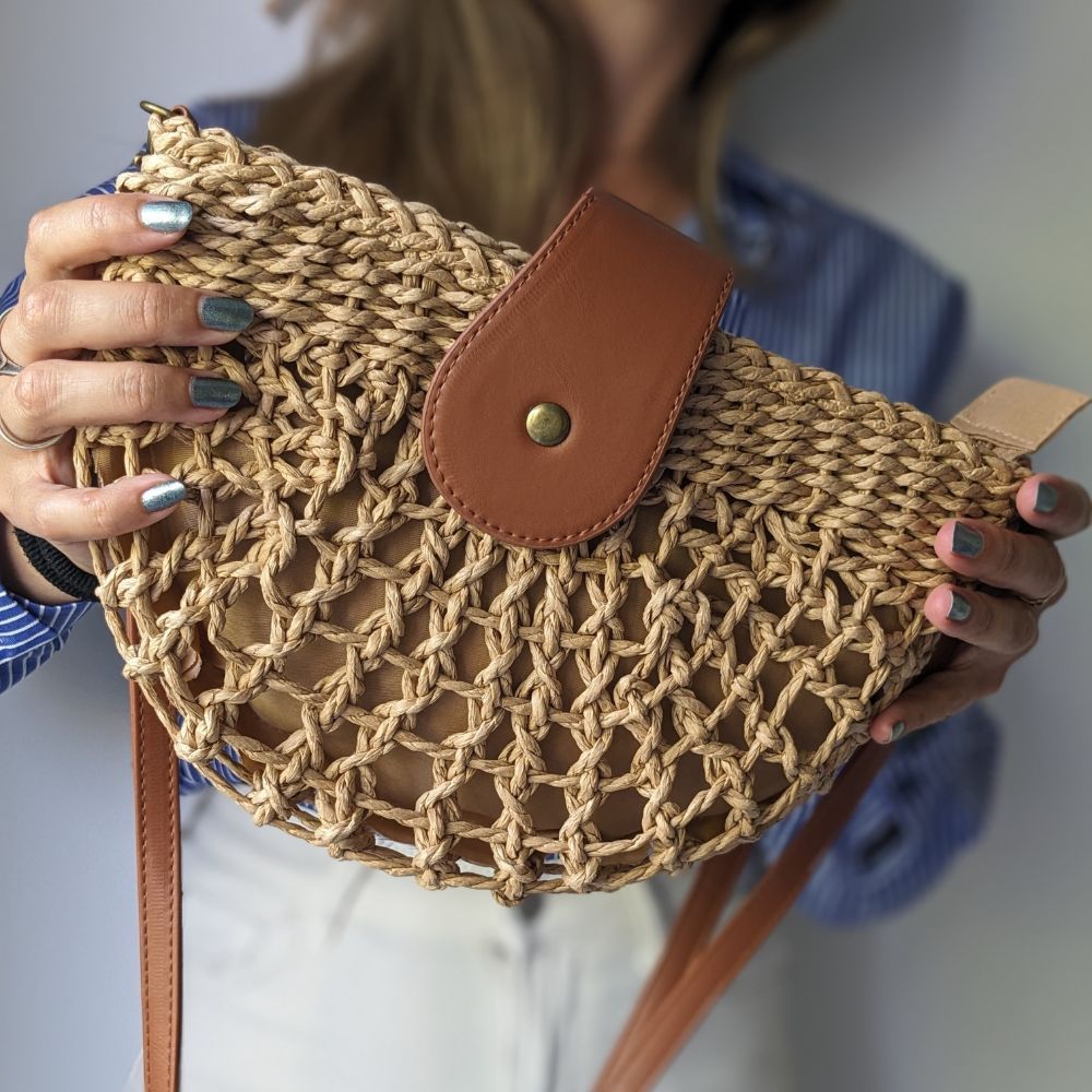 Seren | Stylish Braided Web Design Bag