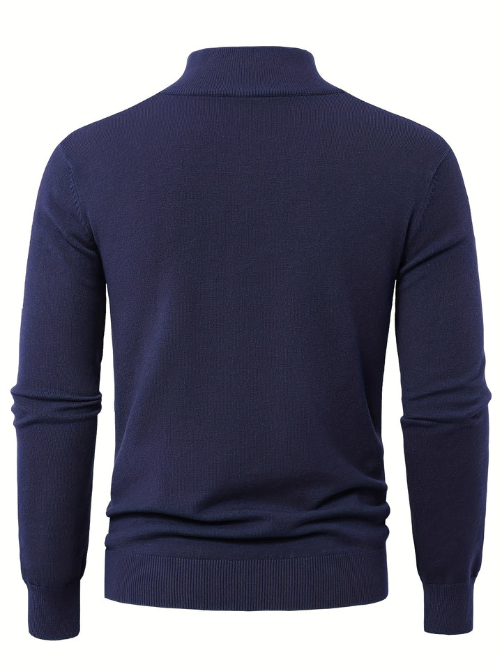 Tobias | Refined High-Neck Sweater
