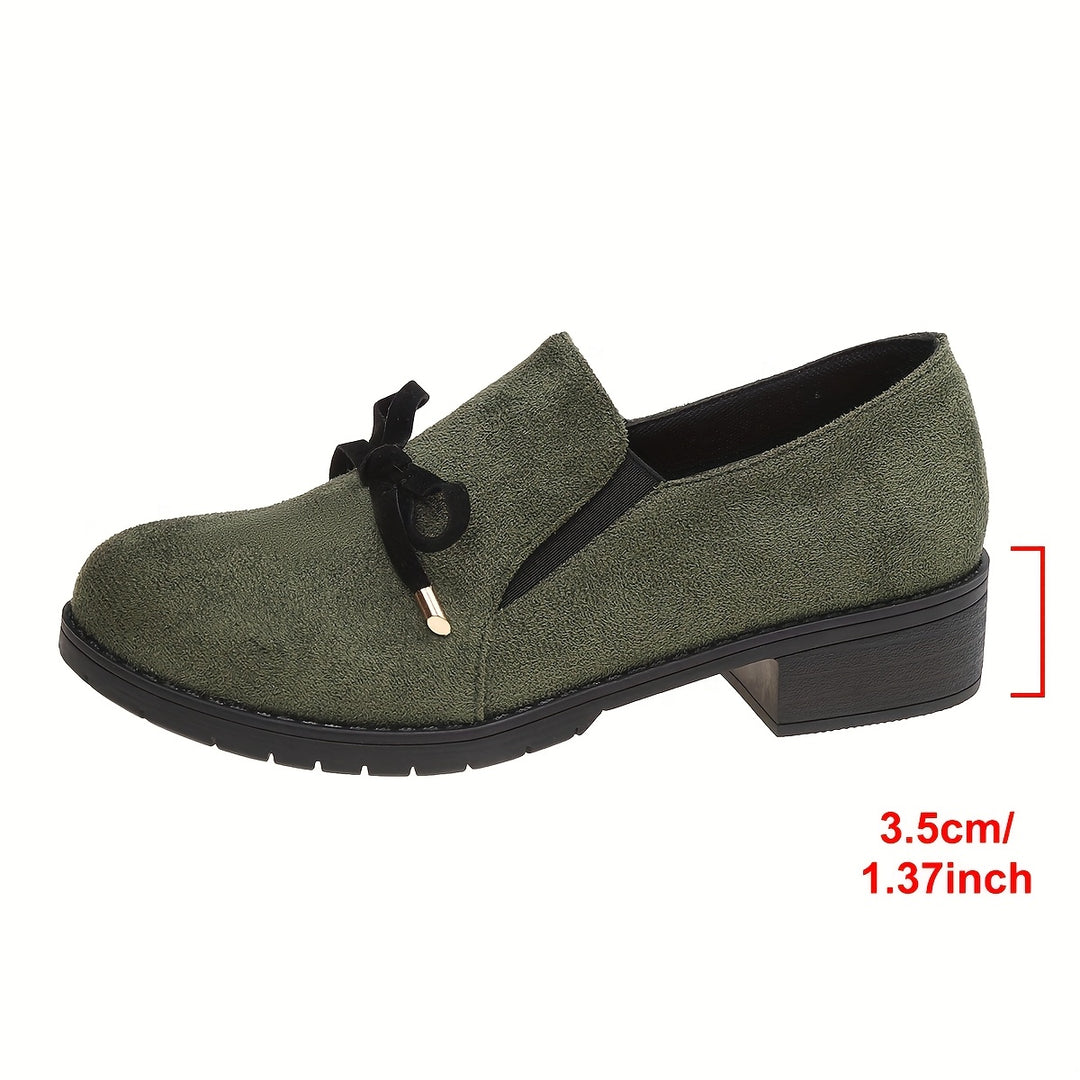 Susannah | Bow-Detail Slip-On Loafers