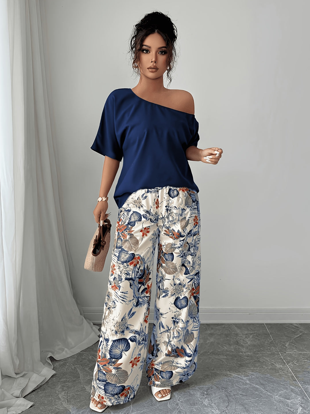 Bernice | Off-Shoulder Two-Piece Set