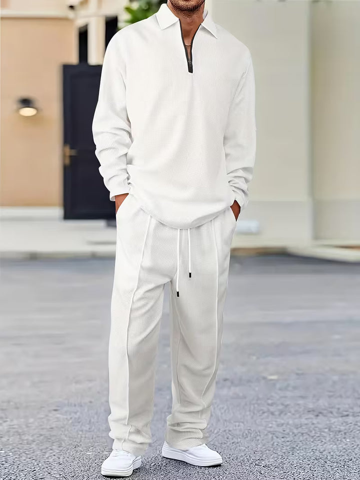 Alfie | Classic Zip Sweater and Trouser Set