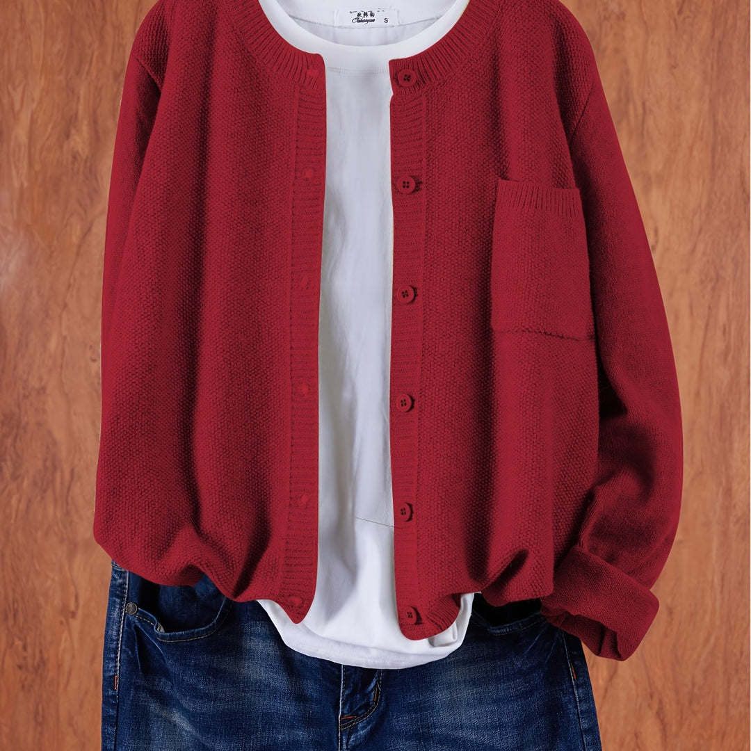 Tamsin | Relaxed Button-Front Cardigan