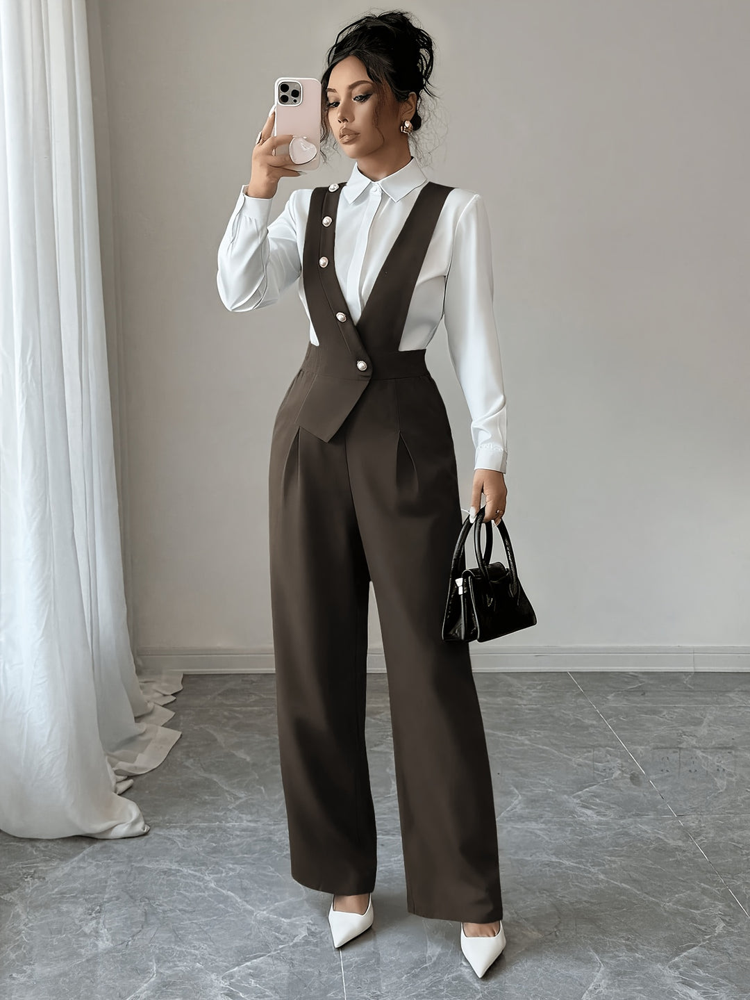 Tamsin | Tailored Wide-Leg Jumpsuit