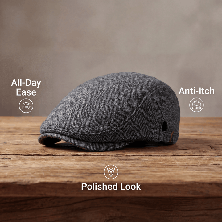 Arnel | Classic Tweed Flat Cap