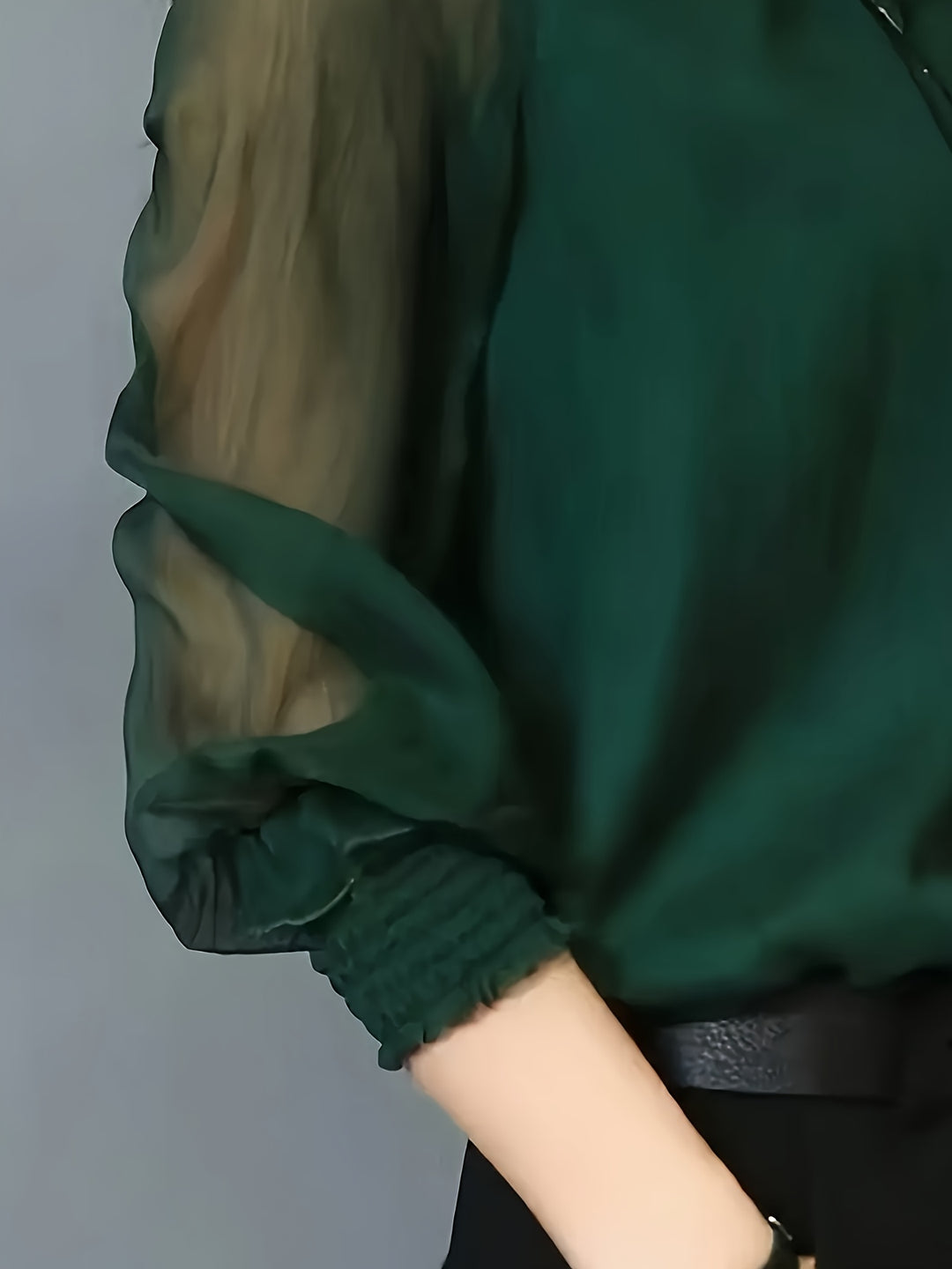 Rowena | Stand-Collar Blouse