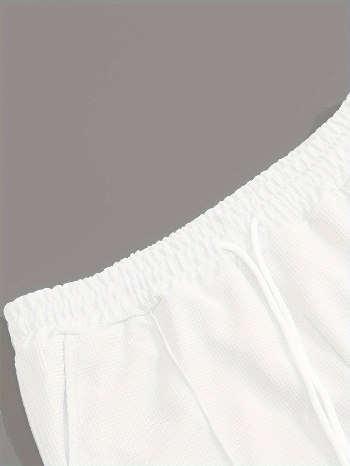 Xavier | Relaxed Waffle-Knit Two-Piece Set