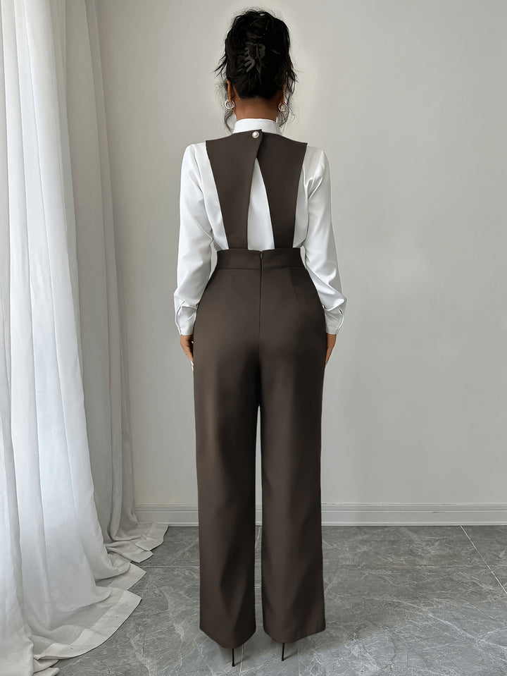 Tamsin | Tailored Wide-Leg Jumpsuit