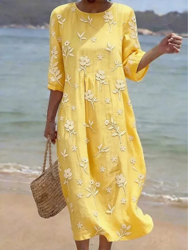 Sophie | Short Sleeve Floral Dress